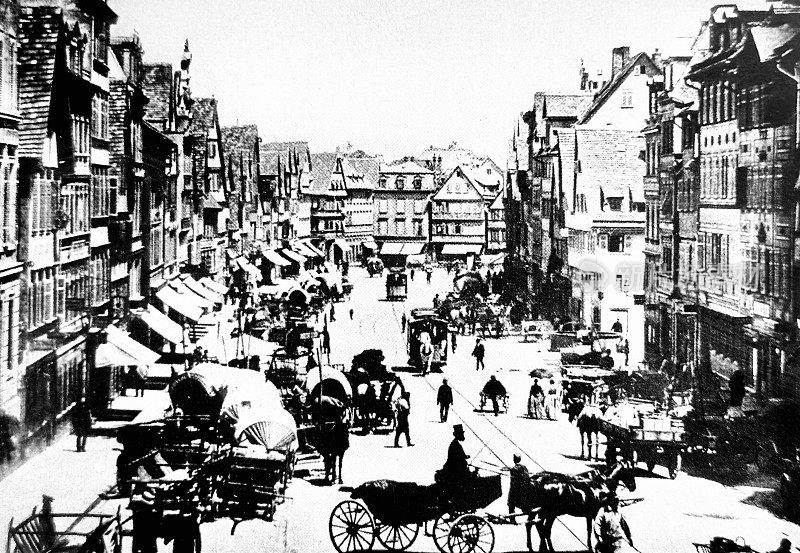 Stuttgart, Hauptst?tter Stra?e 1883